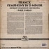 Paul Paray / Detroit Symphony Orchestra / César Franck - Franck Symphony In D Minor