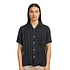 Cupro Stripe Shirt (Black)