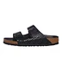 W Arizona Rivet Logo (Woven Embossed Black)