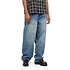 Wide Cut Denim Jeans (Worn Indigo)