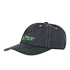 Rounded Logo 6 Panel Cap (Washed Black)