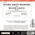 Miles Davis - 'Round About Midnight Numbered Hybrid Mono SACD