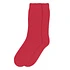 Merino Wool Blend Sock (Scarlet Red)