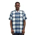 Short Sleeve Chambray Shirt (Indigo Plaid)
