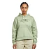 W' Hooded Solar Chrome Sweat (Pale Olive)