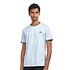 Twin Tipped T-Shirt (Light Smoke / Petrol Blue / Navy)