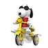 Peanuts - Super Cycles - Joe Cool (w/ Yellow Trike) ReAction Figure