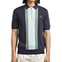 Fred Perry - Textured Stripe Knitted Shirt