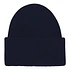 Merino Wool Hat (Navy Blue)