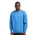 Oversized Merino Wool Crew (Pacific Blue)