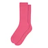 Merino Wool Blend Sock (Bubblegum Pink)