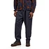 Pleated Track Pant (Navy)