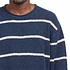 Beams Plus - Crew Cotton Linen Slab Stripe