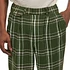 Beams Plus - 2 Pleats Relax Trousers Loose Weave Plaid