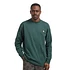 L/S American Script T-Shirt (Kale Green)