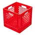 12" Vinyl Crate (Red)