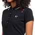 Fred Perry x Amy Winehouse Foundation - Scalloped Trim Polo Shirt