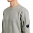 C.P. Company - Diagonal Raised Fleece Crewneck Lens Sweatshirt