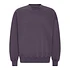 Organic Oversized Crew (Faded Grape)