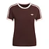 3-Stripes Slim T-Shirt (Aurora Coffee / Sandy Pink)