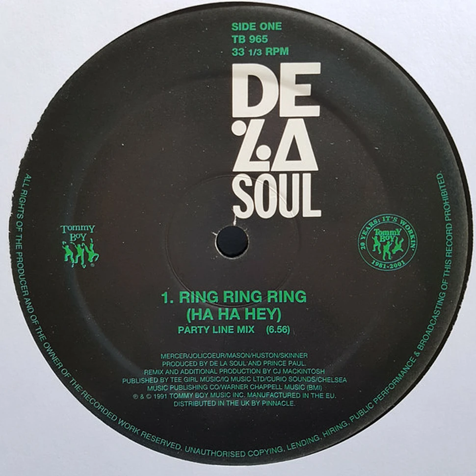 De La Soul - Ring Ring Ring (Ha Ha Hey)