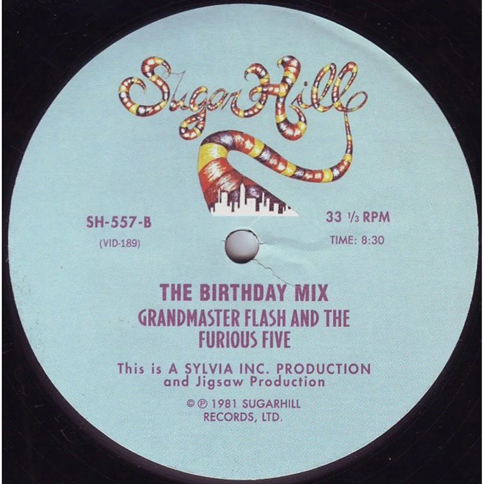 Grandmaster Flash / Grandmaster Flash & The Furious Five - The Adventures Of Grandmaster Flash On The Wheels Of Steel / The Birthday Mix