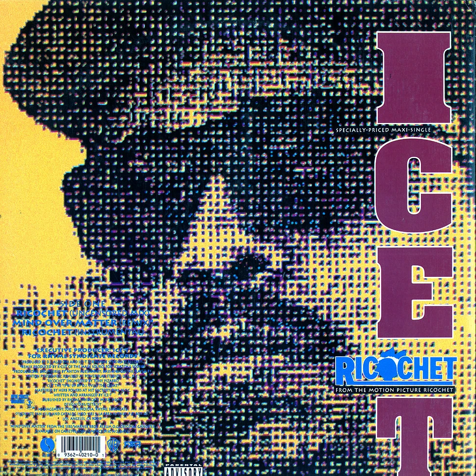 Ice-T - Ricochet / Mind Over Matter
