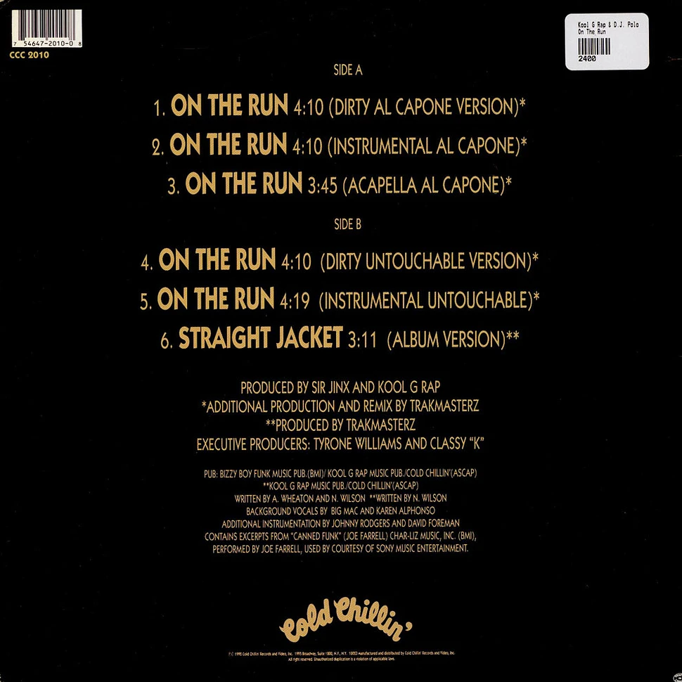 Kool G Rap & D.J. Polo - On The Run