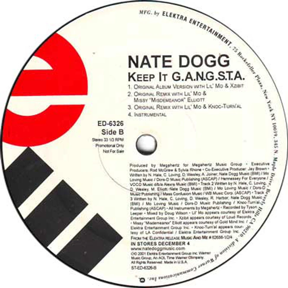 Nate Dogg - Keep It G.A.N.G.S.T.A.