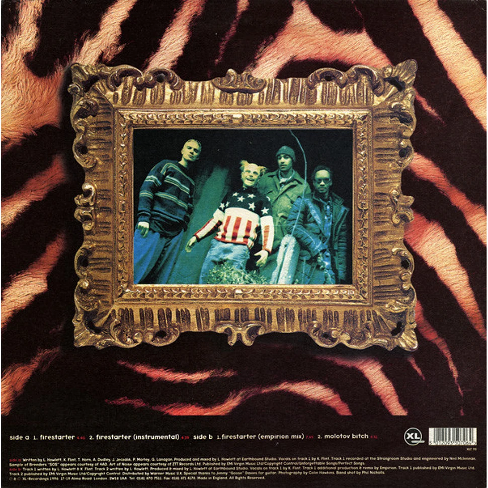 The Prodigy Firestarter Vinyl 12" 1996 UK Original HHV