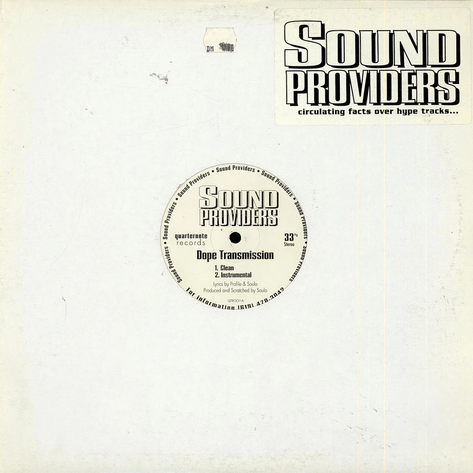 Sound Providers / The Field レコード - レコード