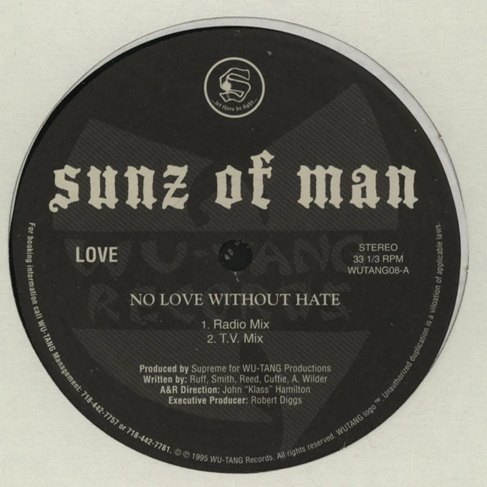 Sunz Of Man - No Love Without Hate