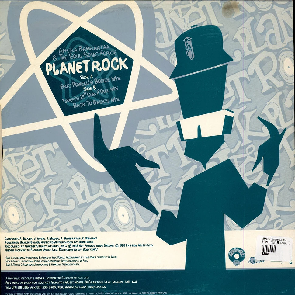 Afrika Bambaataa & Soulsonic Force - Planet Rock The 98' Remixes (Part 2)