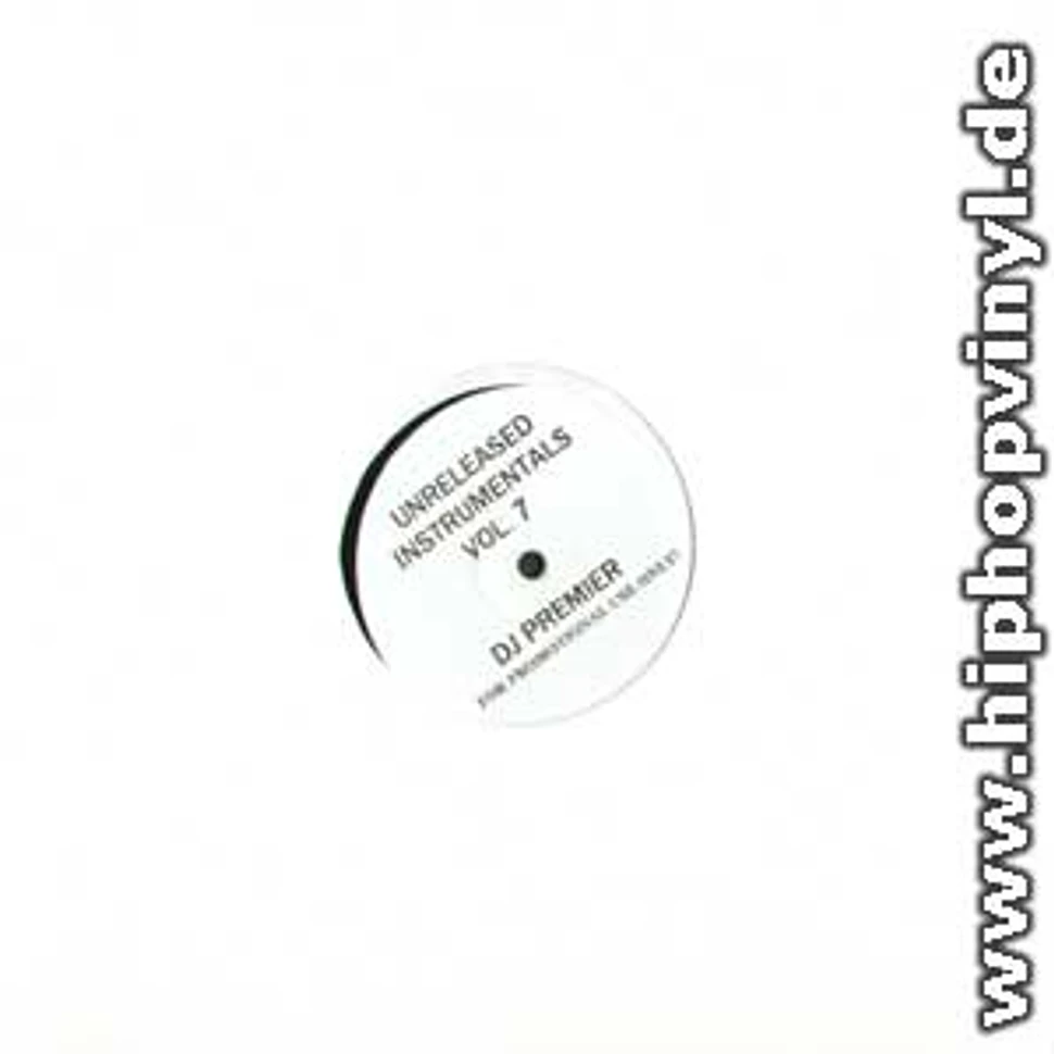 DJ Premier - Unreleased Instrumentals Volume 7