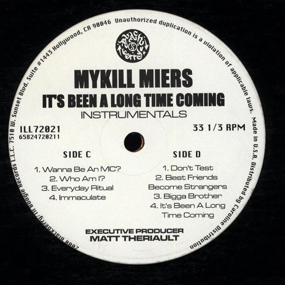 Mykill Miers - It's been a long time coming Instrumentals