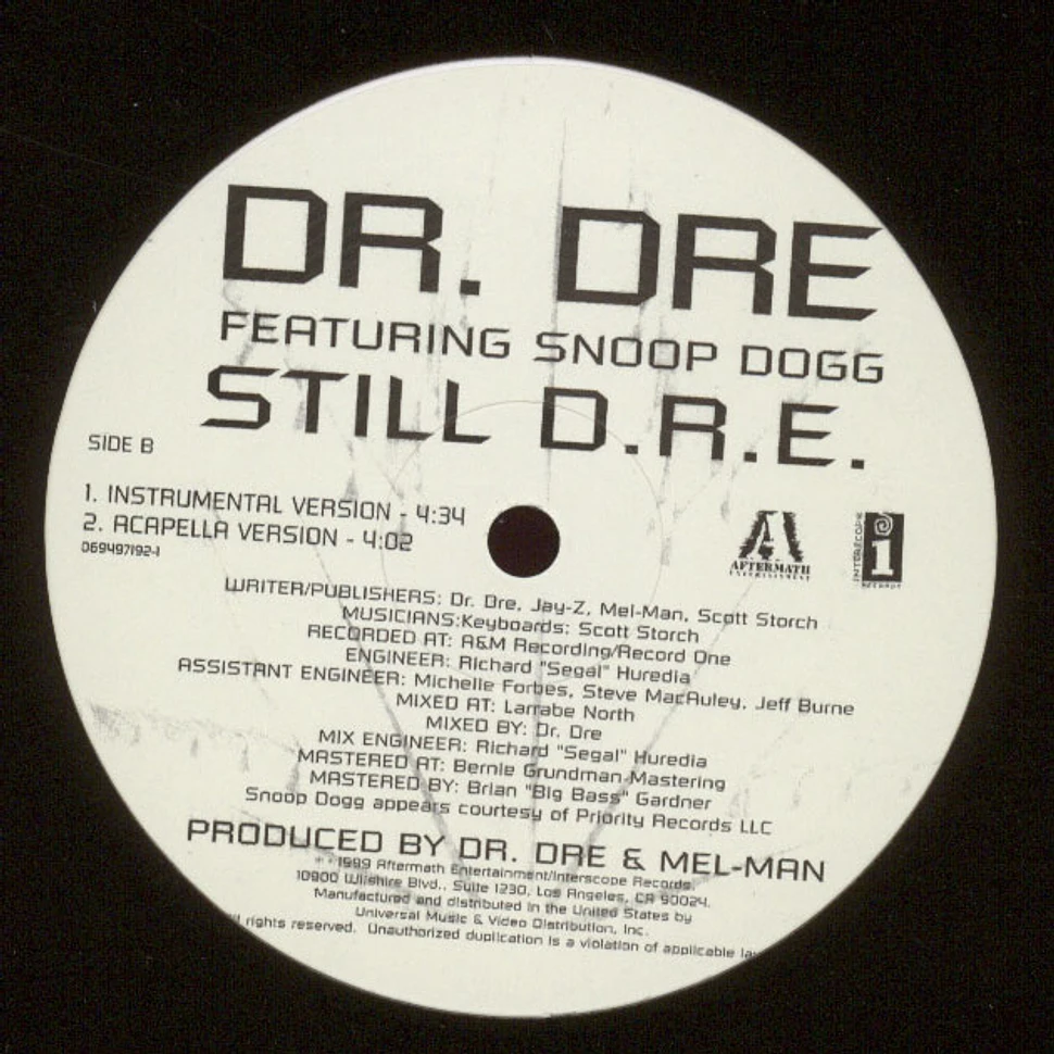 Dr.Dre - Still dre feat. Snoop Dogg