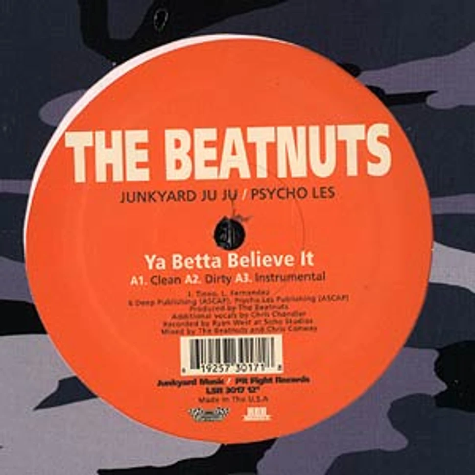 Beatnuts - Ya betta believe it