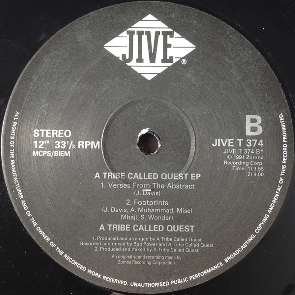 A Tribe Called Quest - A Tribe Called Quest EP