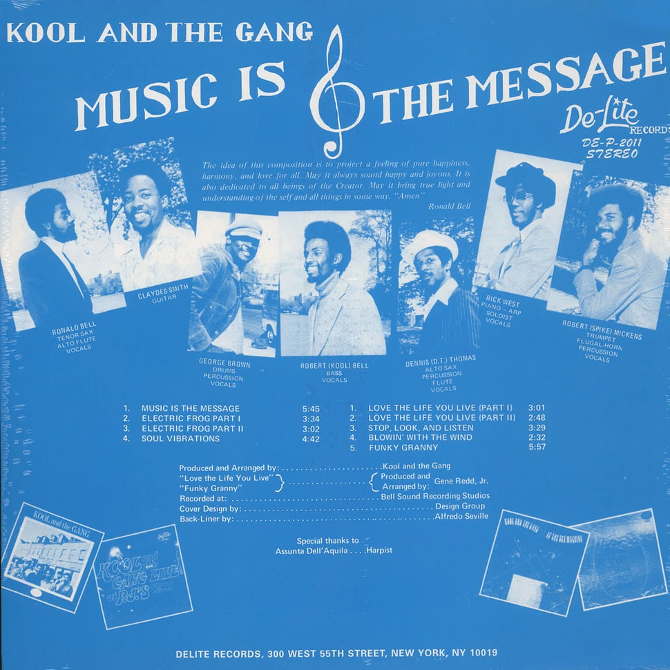 Kool & The Gang - Music is the message