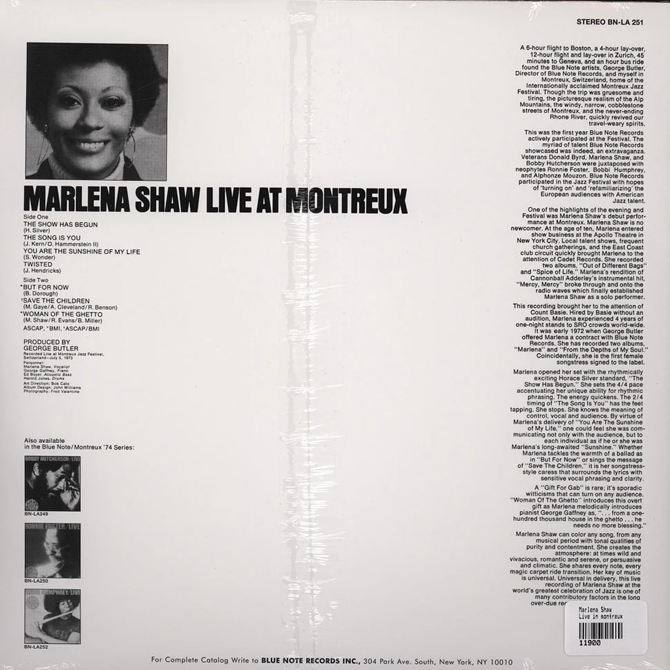 Marlena Shaw - Live in montreux