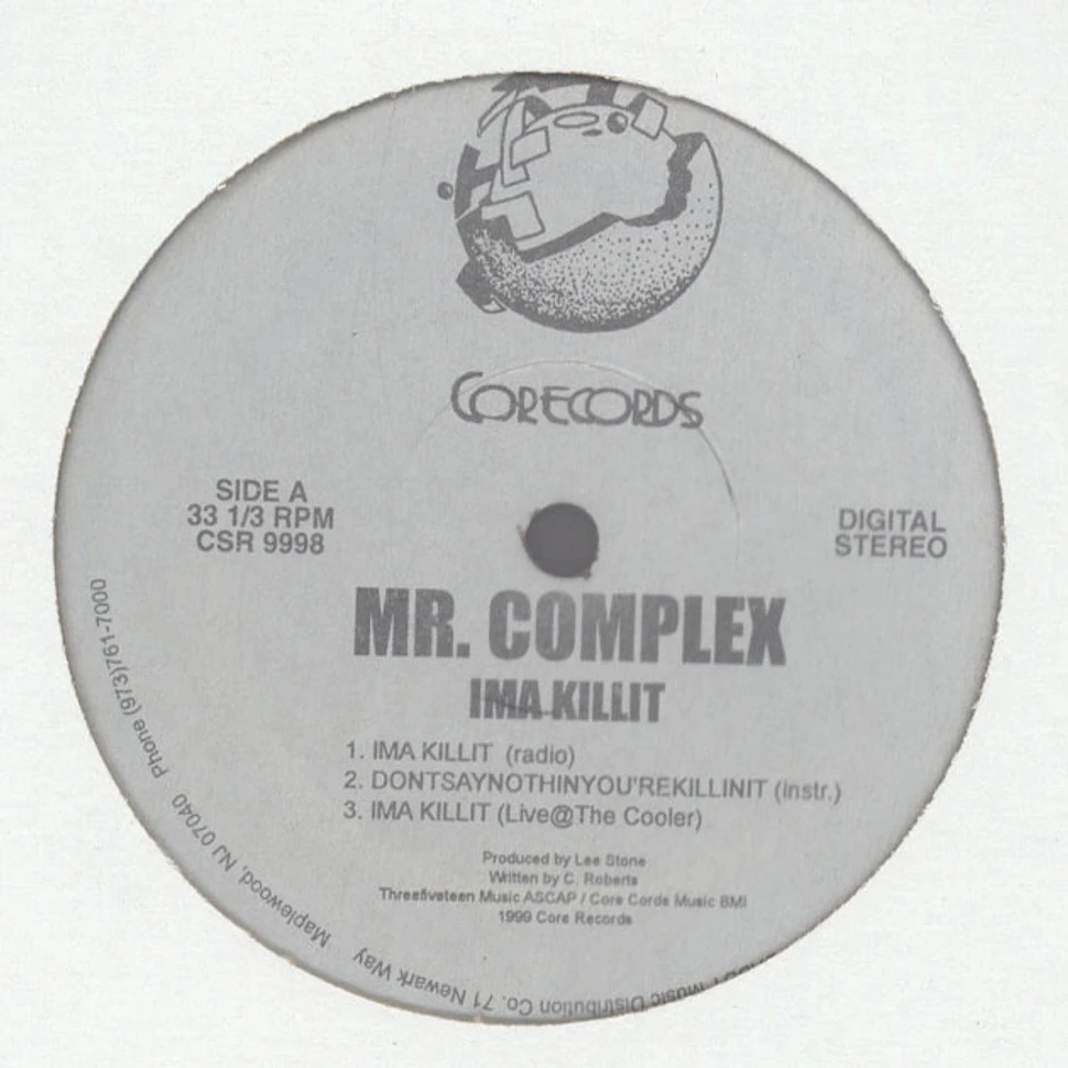 Mr. Complex - Ima Killit