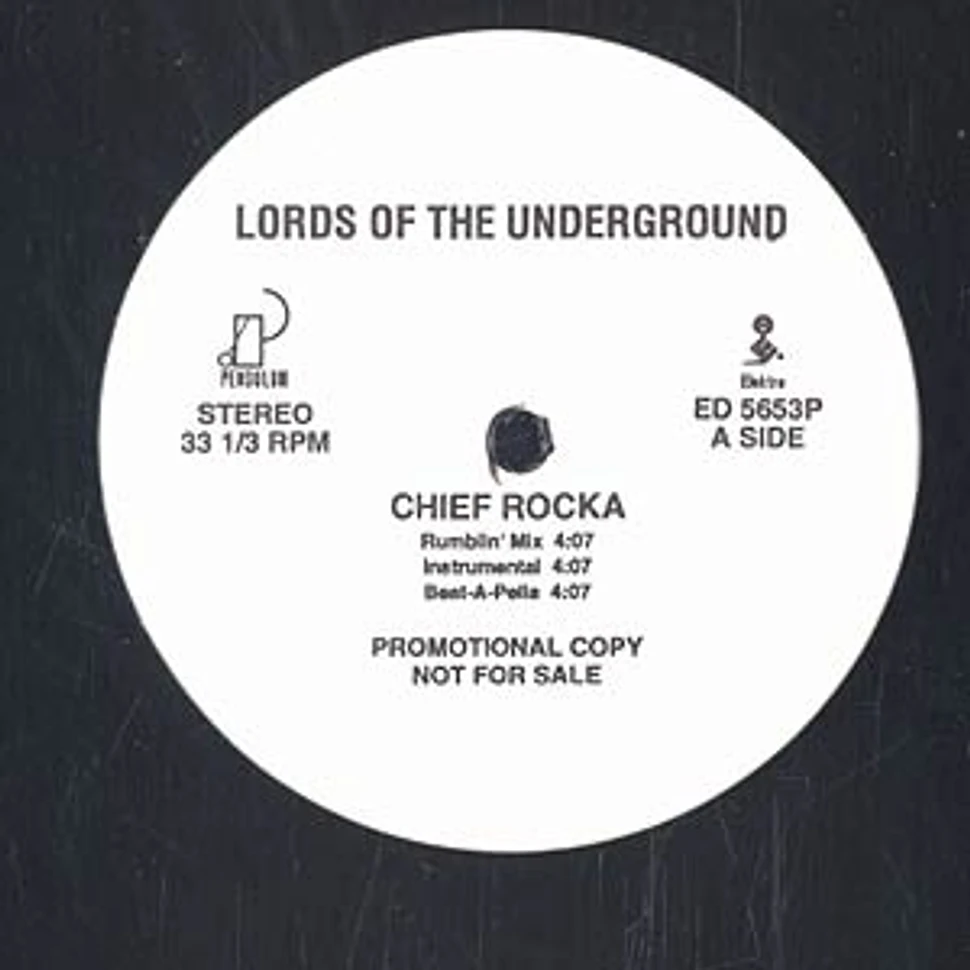 Lords Of The Underground - Chief rocka