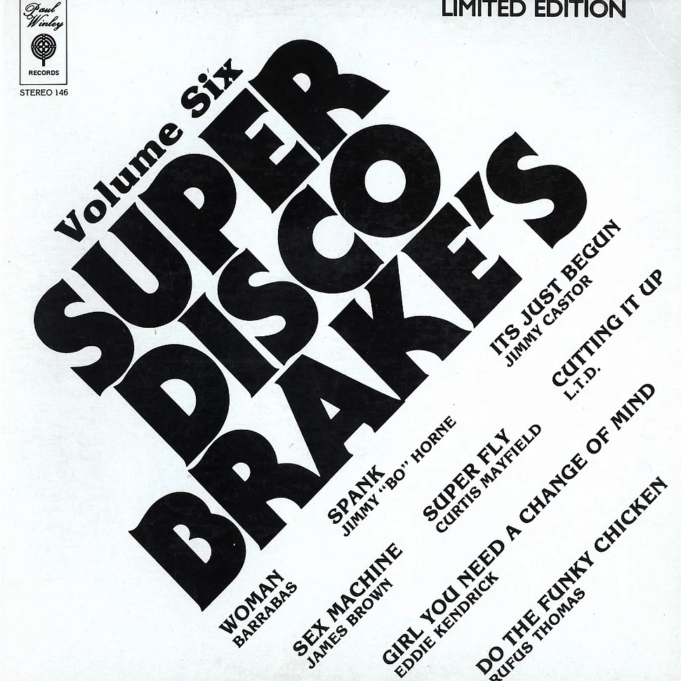 Super Disco Brakes - Volume 6