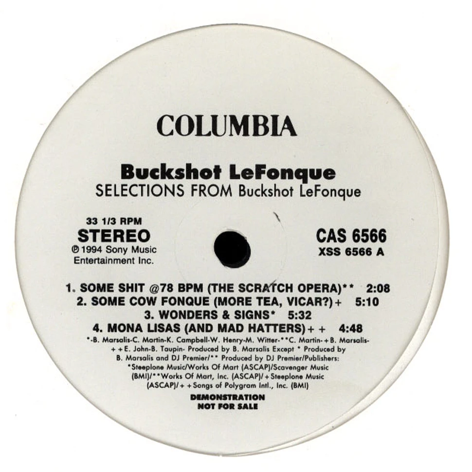 Buckshot LeFonque - Selections From Buckshot LeFonque