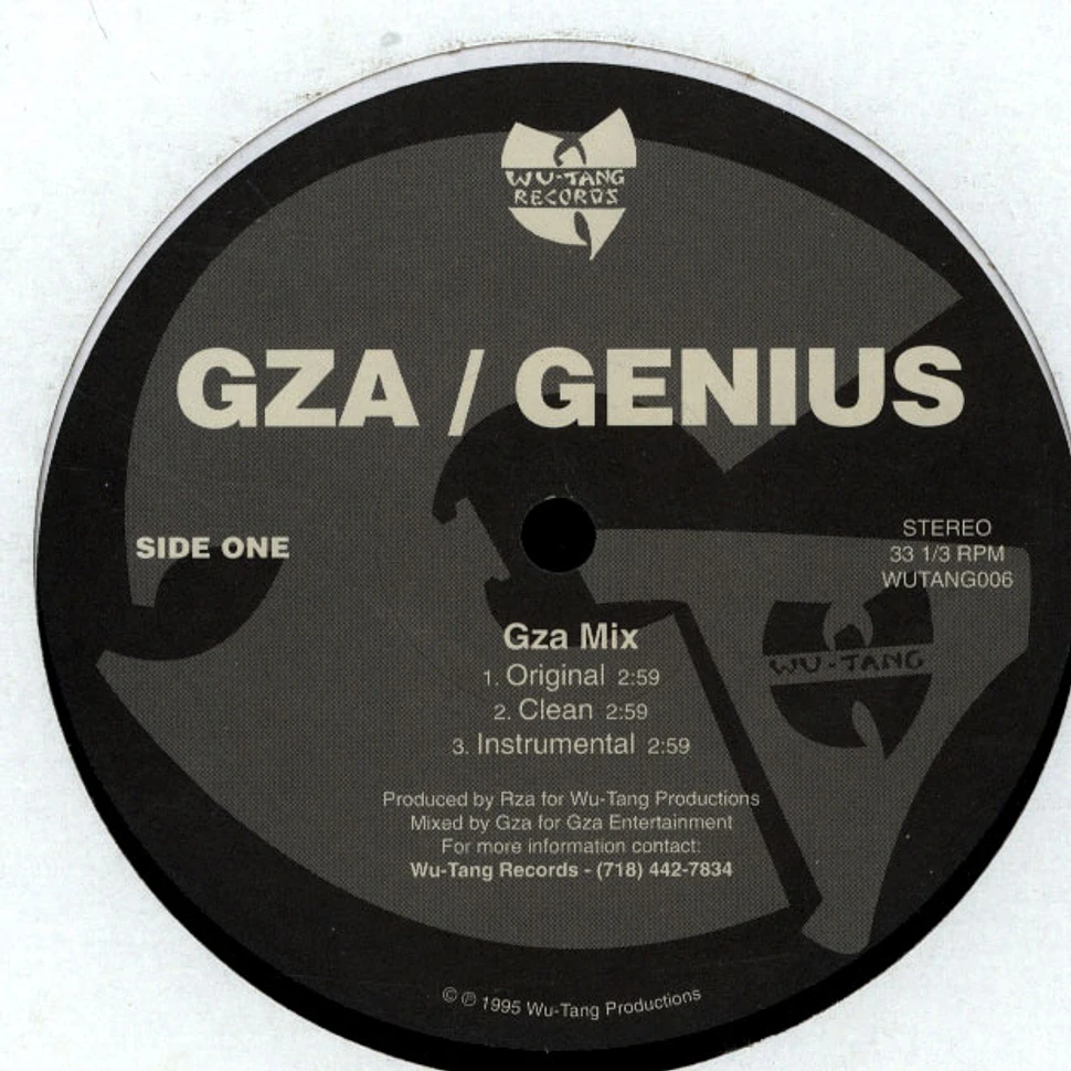 GZA / The Genius - Labels