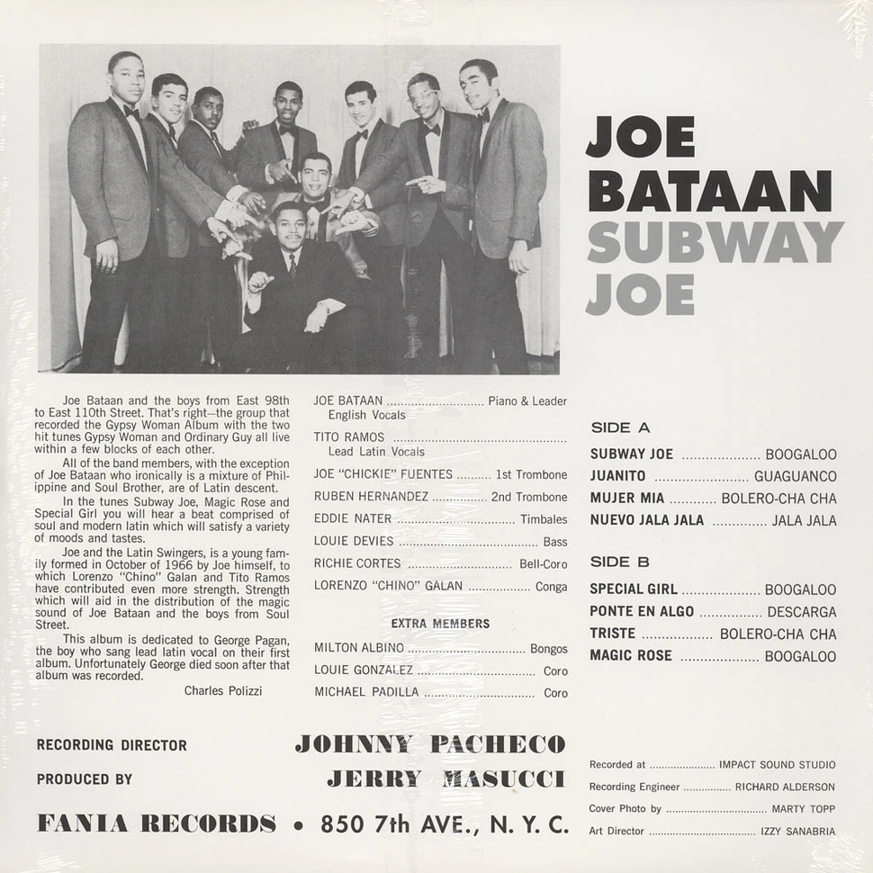 Joe Bataan - Subway joe