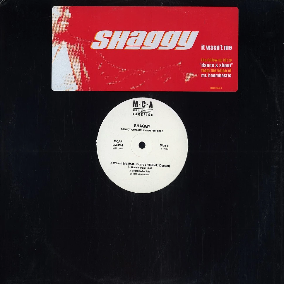 Shaggy - It wasn't me