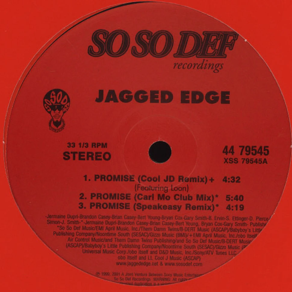 Jagged Edge - Promise remix feat. Loon
