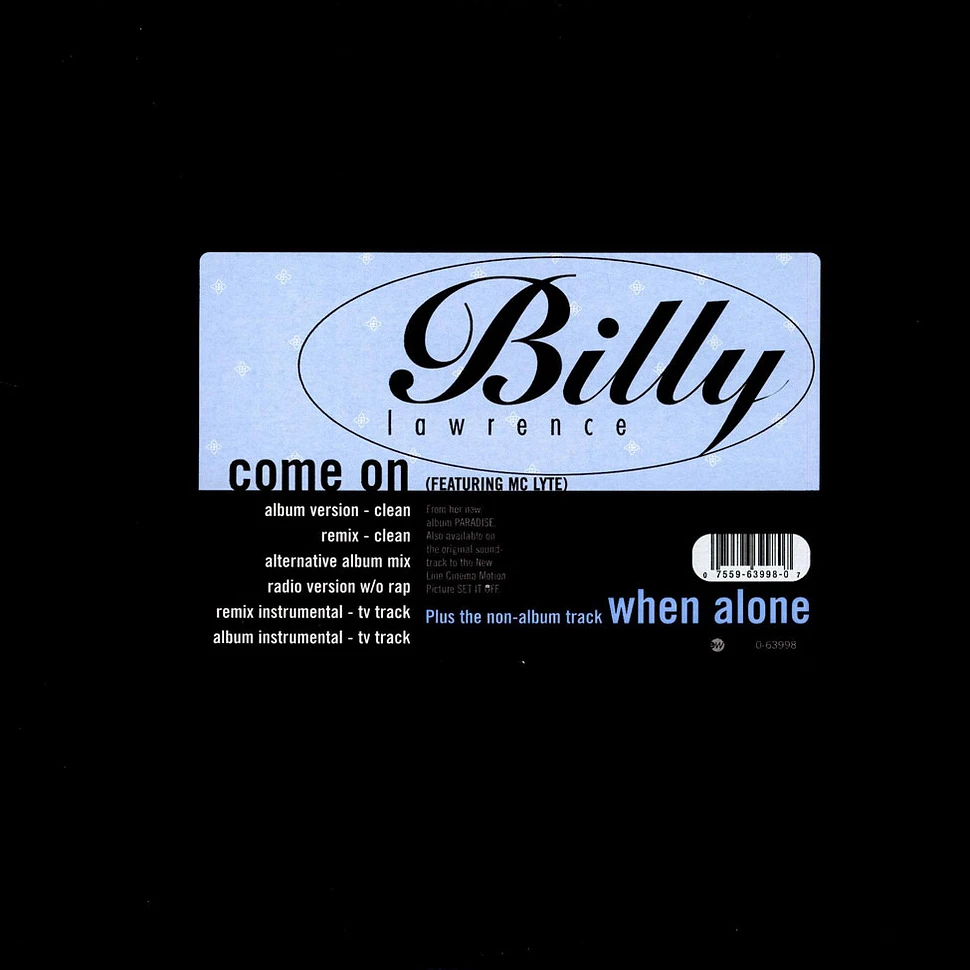 Billy Lawrence - Come On