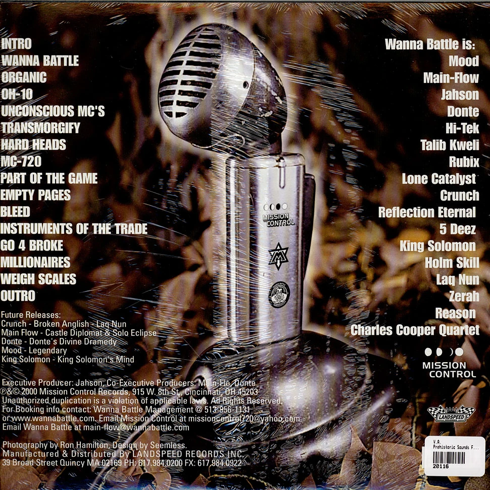 V.A. - Mission Control Presents: Prehistoric Sounds Feat. Mood